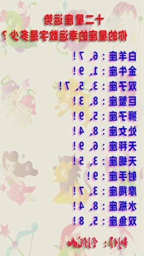 幸運數字 算法